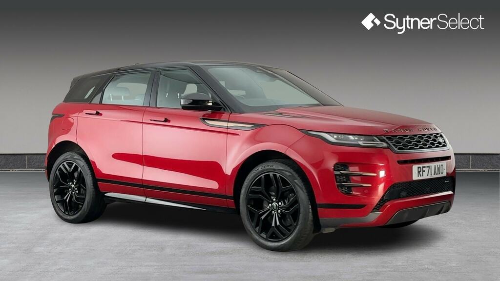 Land Rover Range Rover Evoque 1.5 P300e R-dynamic Se Red