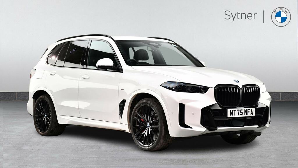 BMW X5 Xdrive50e M Sport Pro Pack White
