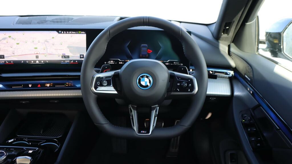 BMW 5 Series 530E M Sport Pro AF26YUJ Black #5
