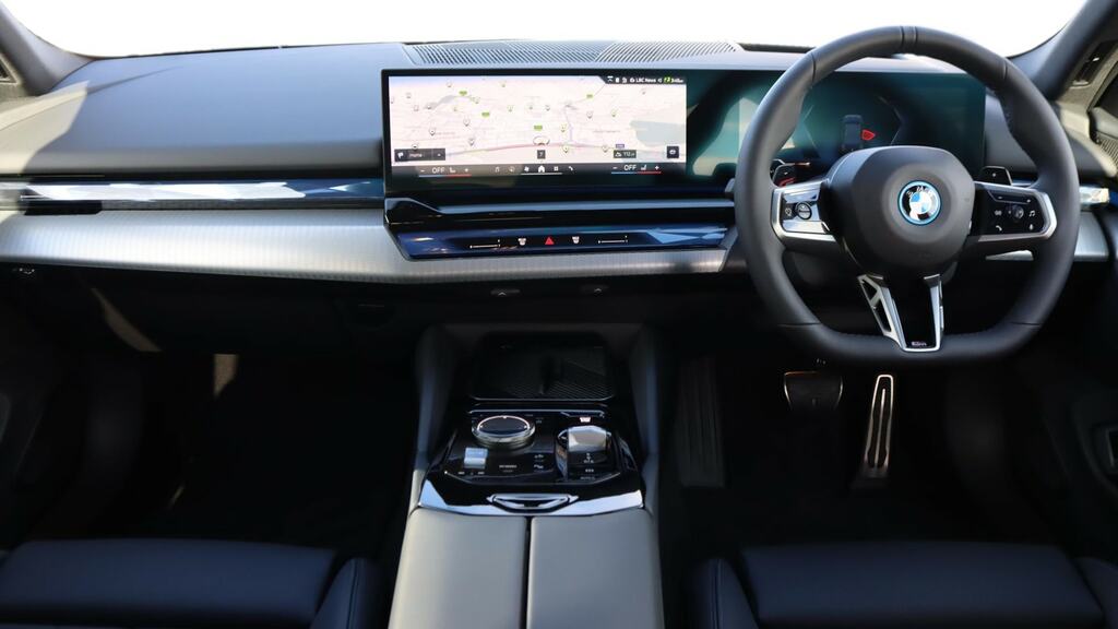 BMW 5 Series 530E M Sport Pro AF26YUJ Black #4