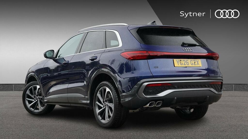 Audi Q5 2.0 Tdi Quattro S Line S Tronic Soundvision YG26GZX Blue #3