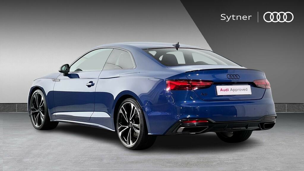 Audi A5 35 Tfsi Black Edition S Tronic FD73YNF Blue #3