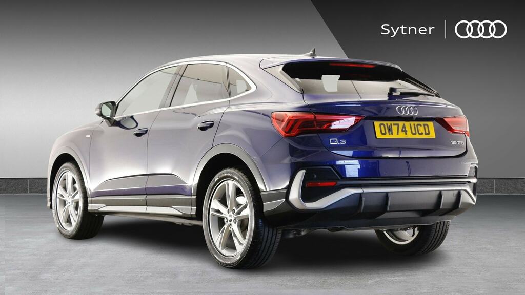 Audi Q3 35 Tfsi S Line S Tronic OW74UCD Blue #3