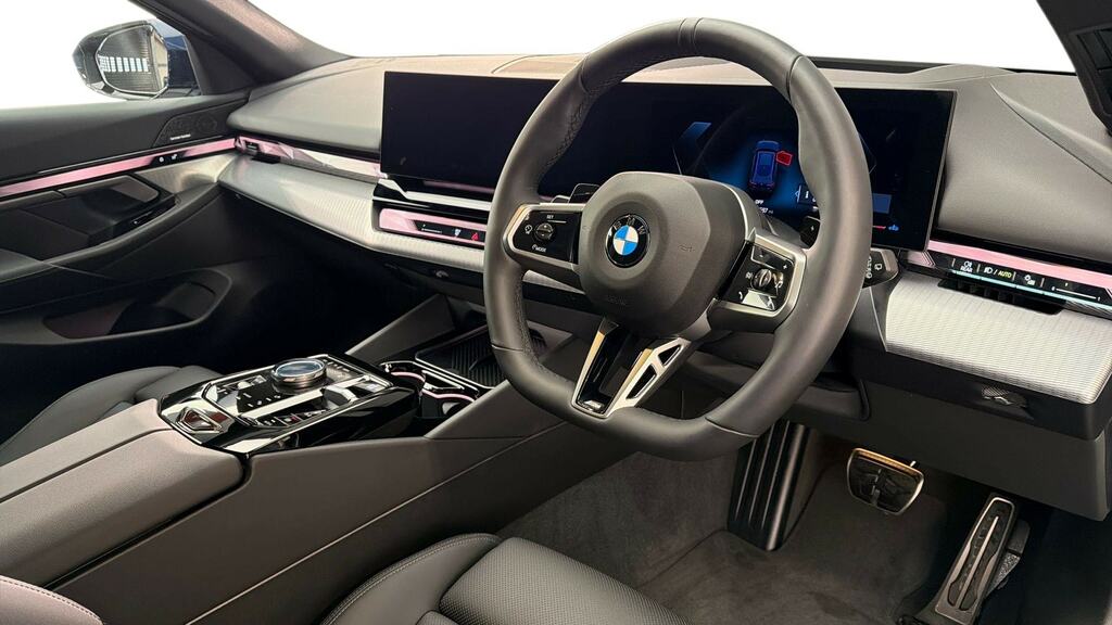 BMW 5 Series 520I M Sport Pro DY26OVL Blue #6