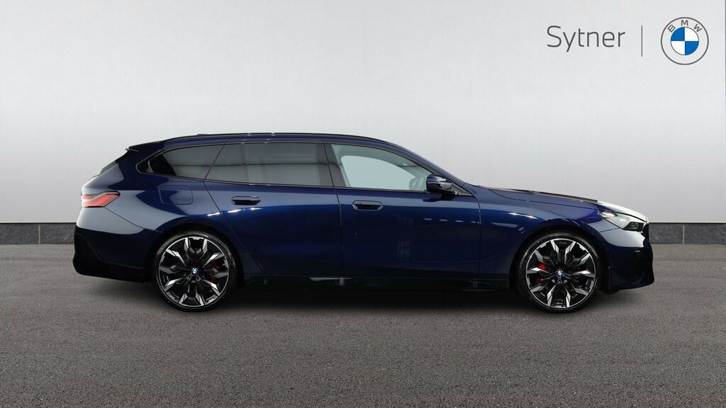 BMW 5 Series 520I M Sport Pro DY26OVL Blue #3