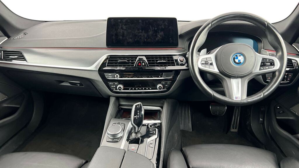 BMW 5 Series 545E Xdrive M Sport Blue #4