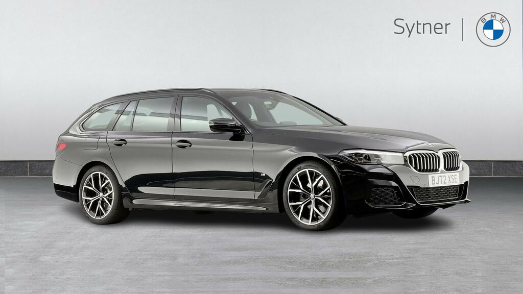 BMW 5 Series 520D Mht M Sport Step Black