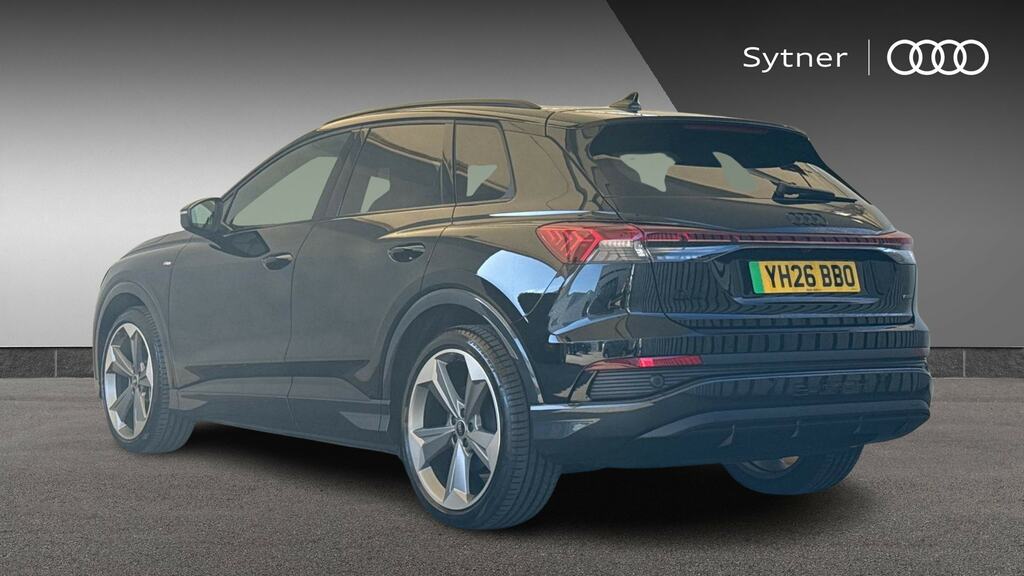 Audi Q4 E Tron 210Kw 45 Quattro 82Kwh Black Edition YH26BBO Black #3