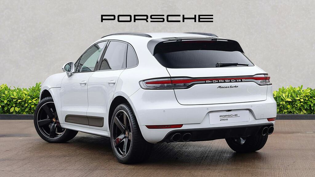 Porsche Macan Turbo Pdk RX70ZTM White #2