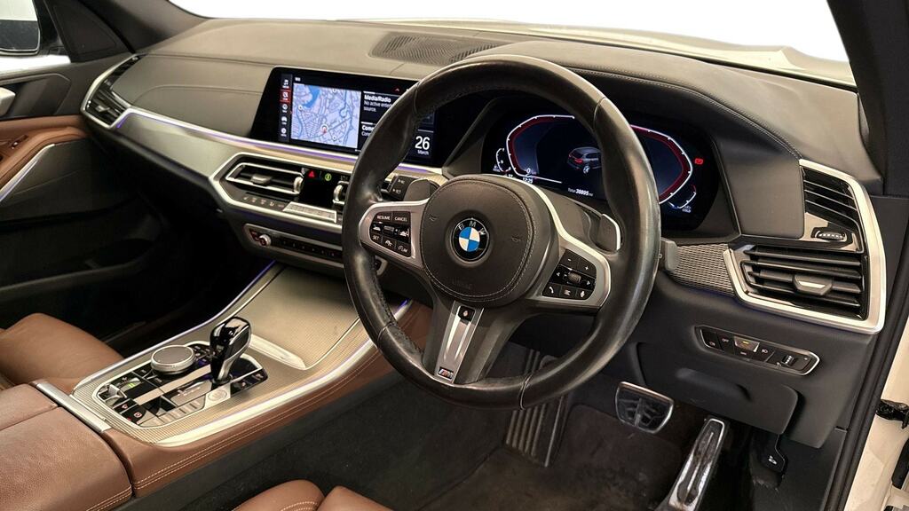 BMW X5 Xdrive30d Mht M Sport LD22KXB White #6