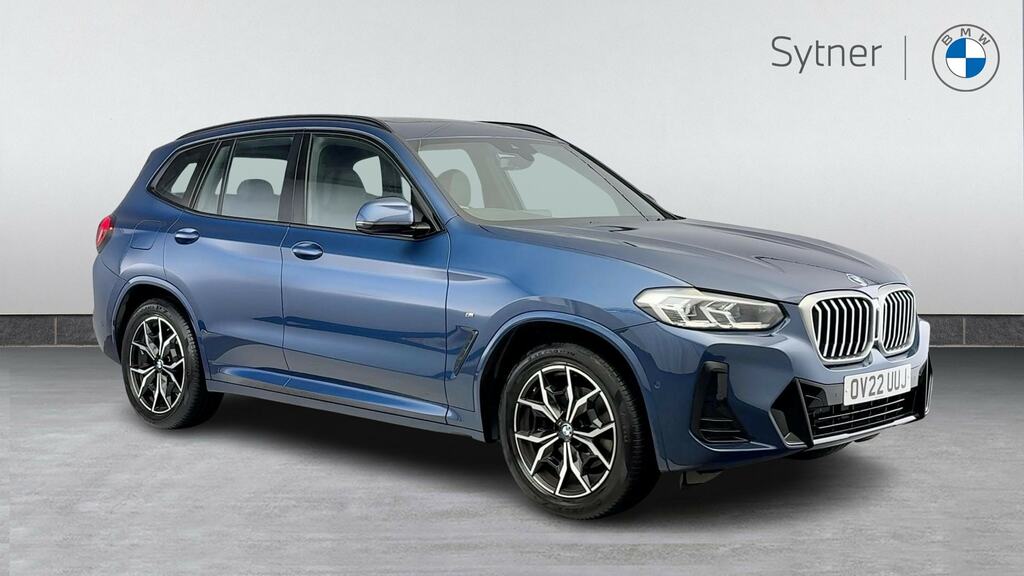 BMW X3 Xdrive20d Mht M Sport Step Blue
