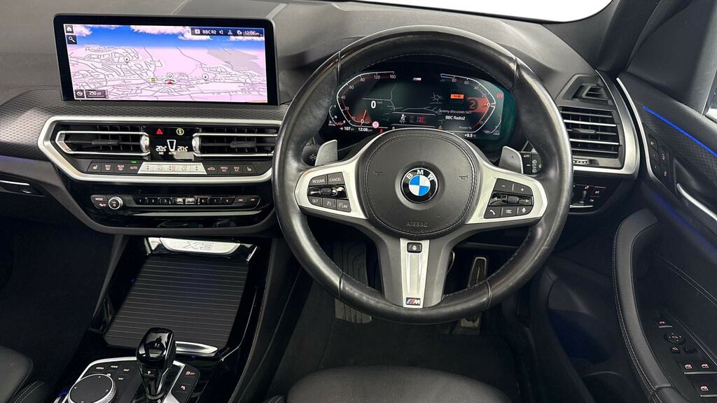 BMW X3 Xdrive20d Mht M Sport Step OV22UUJ Blue #5