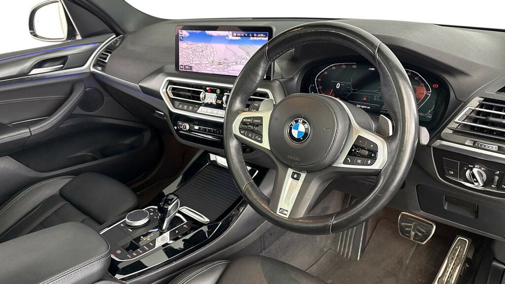 BMW X3 Xdrive20d Mht M Sport Step OV22UUJ Blue #6