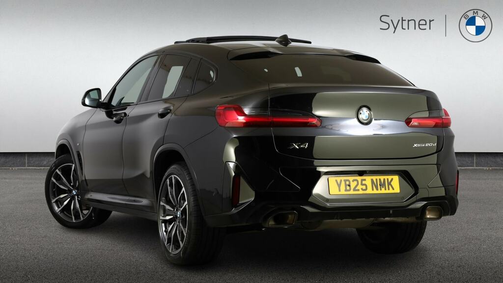 BMW X4 Xdrive20d Mht M Sport Step Techpro Pk YB25NMK Black #2