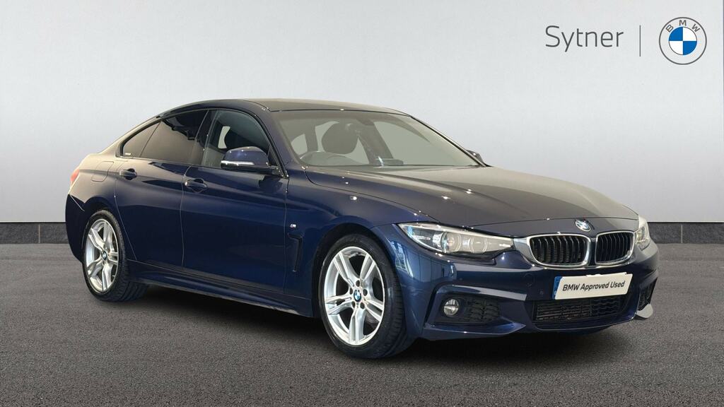 BMW 4 Series Gran Coupe 420D M Sport Blue