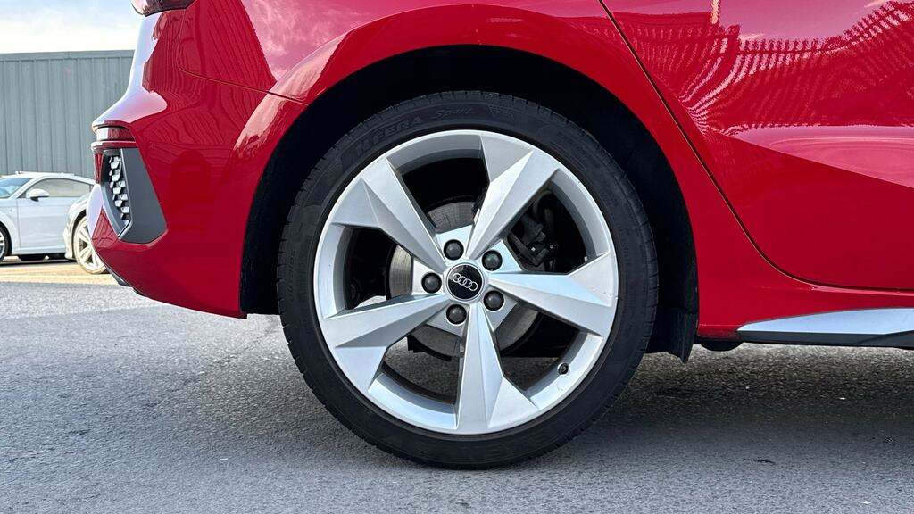 Audi A3 30 Tfsi S Line S Tronic YF73ELU Red #5