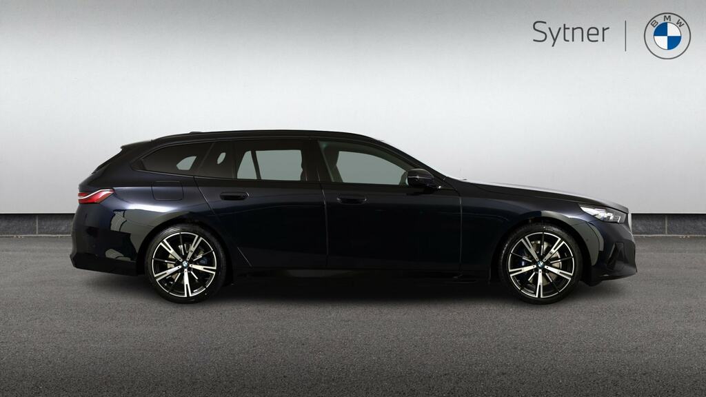 BMW 5 Series 530E M Sport FJ26OFU Black #3