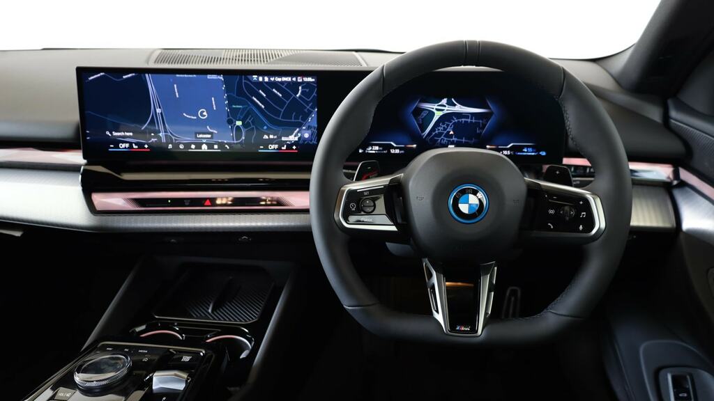 BMW 5 Series 530E M Sport Pro FL26OCU Black #5