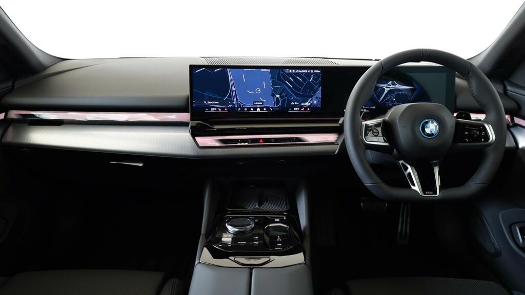 BMW 5 Series 530E M Sport Pro FL26OCU Black #4