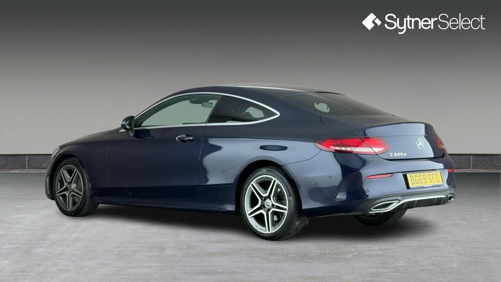 Mercedes-Benz C Class C220d Amg Line Premium 9G-tronic BG69SFO Blue #2