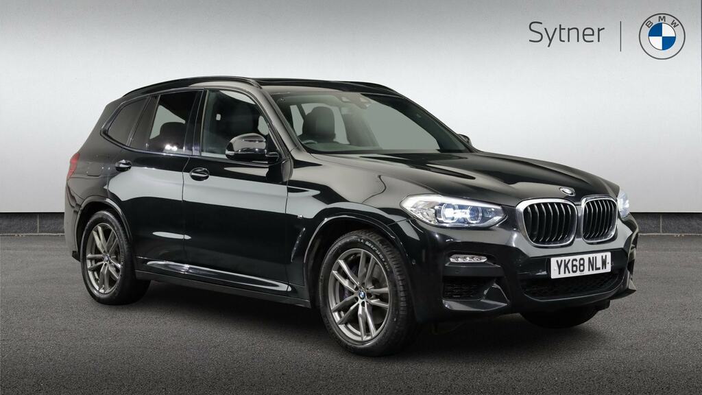 BMW X3 Xdrive30d M Sport Step Black