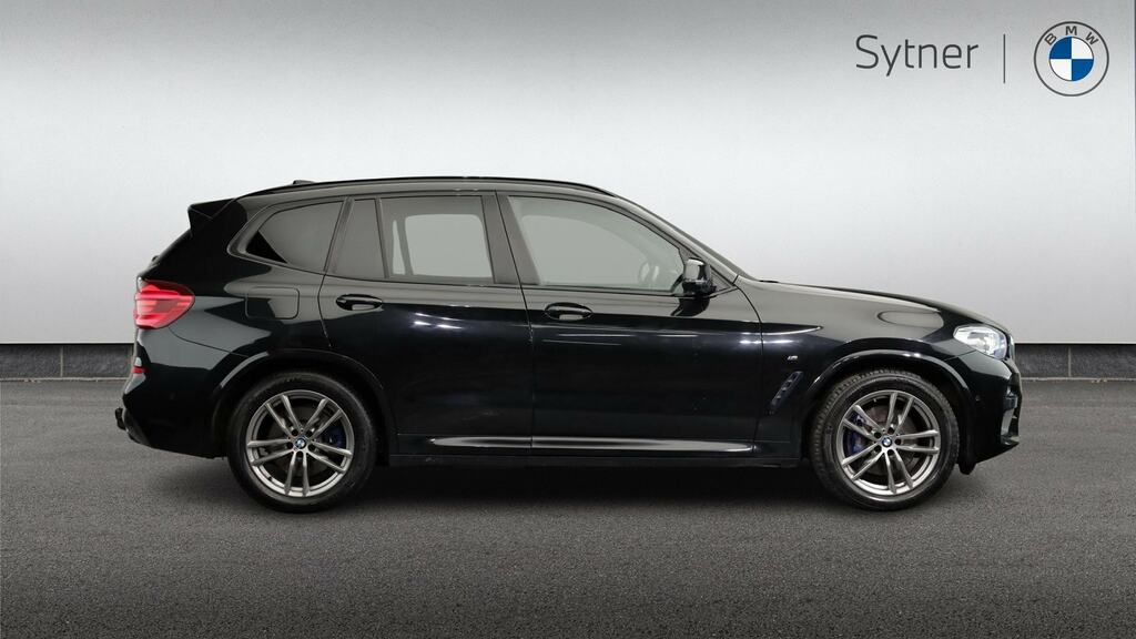 BMW X3 Xdrive30d M Sport Step YK68NLW Black #3