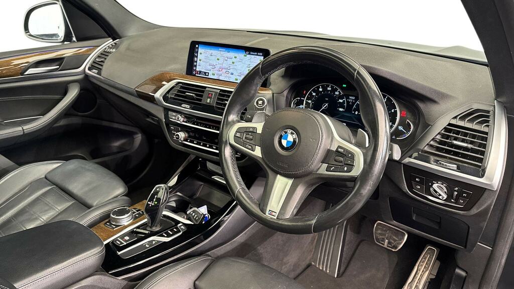 BMW X3 Xdrive30d M Sport Step YK68NLW Black #6