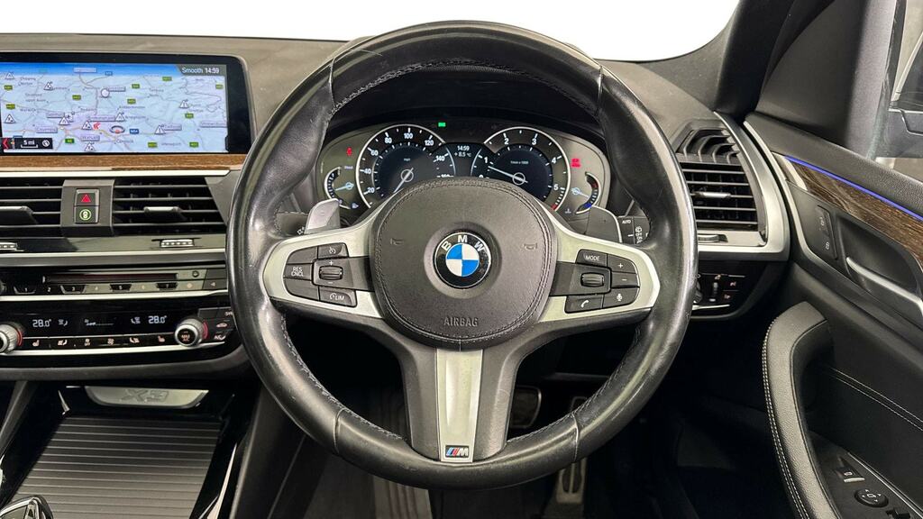 BMW X3 Xdrive30d M Sport Step YK68NLW Black #5