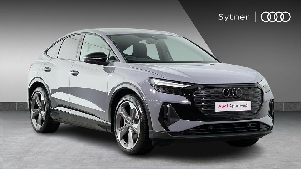 Audi Q4 E Tron 210Kw 45 82Kwh Black Edition Grey