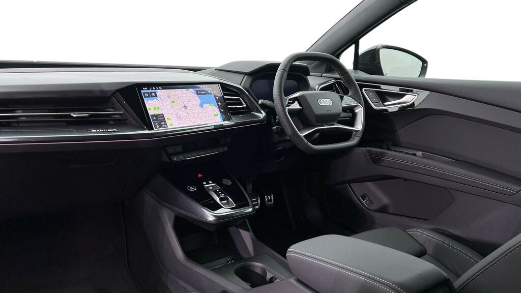 Audi Q4 E Tron 210Kw 45 82Kwh Black Edition FJ26YZW Grey #2