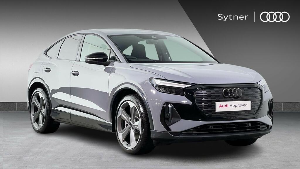 Audi Q4 E Tron 210Kw 45 82Kwh Black Edition Grey