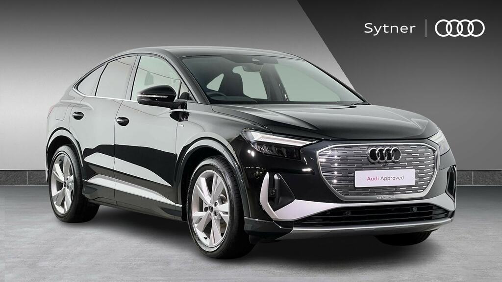 Audi Q4 E Tron 210Kw 45 82Kwh S Line Leather Black