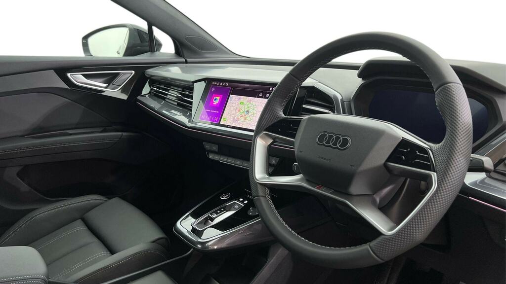 Audi Q4 E Tron 210Kw 45 82Kwh S Line Leather FJ26YZL Black #6