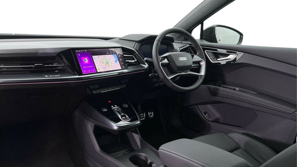 Audi Q4 E Tron 210Kw 45 82Kwh S Line Leather FJ26YZL Black #2