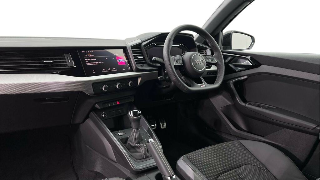 Audi A1 25 Tfsi Black Edition S Tronic FJ26ZBT White #2