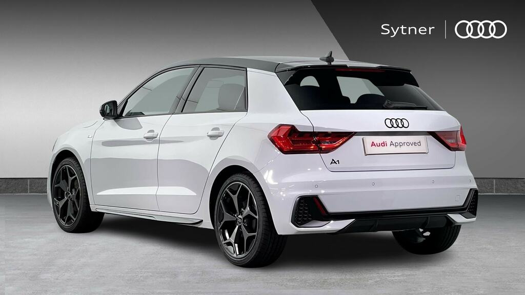 Audi A1 25 Tfsi Black Edition S Tronic FJ26ZBT White #3
