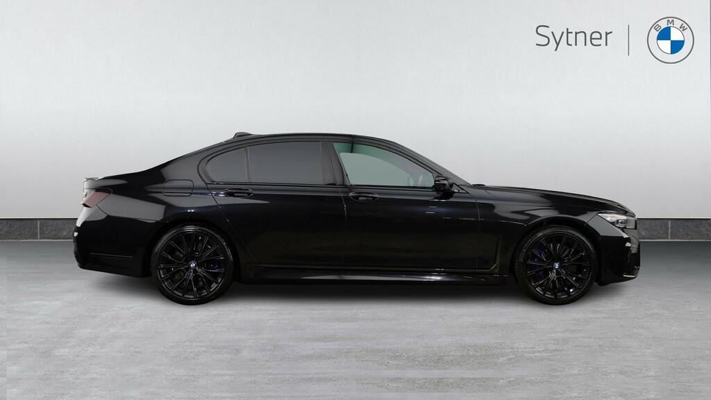BMW 7 Series 750I Xdrive M Sport AU71ETL Black #3