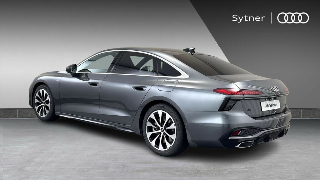 Audi A6 Saloon 2.0 E-hybrid Quattro 299 S Line S Tronic Sv LG26ZMU Grey #3