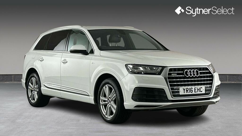 Audi Q7 3.0 Tdi 218 Quattro S Line Tip White