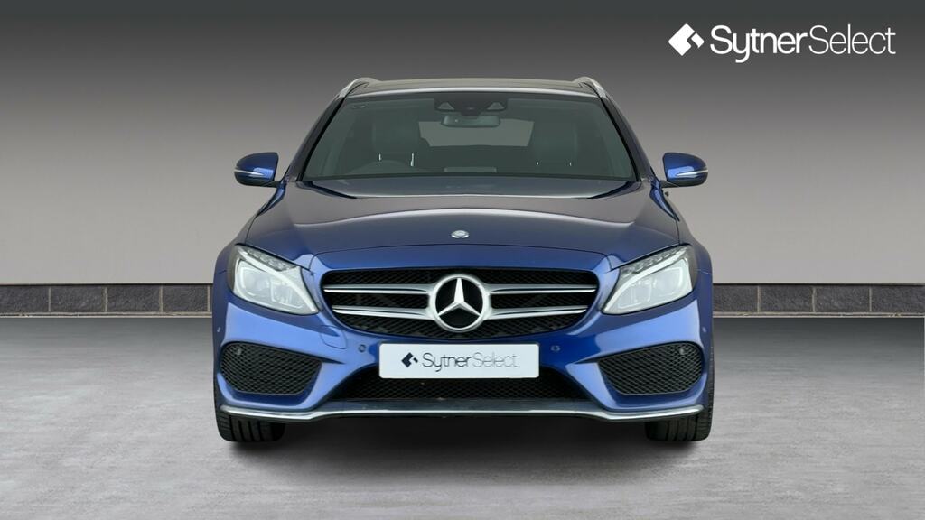 Mercedes-Benz C Class C300h Amg Line Premium SG15NAN Blue #4