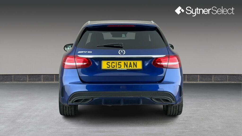 Mercedes-Benz C Class C300h Amg Line Premium SG15NAN Blue #5