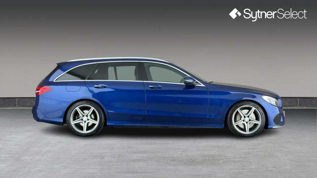 Mercedes-Benz C Class C300h Amg Line Premium SG15NAN Blue #3