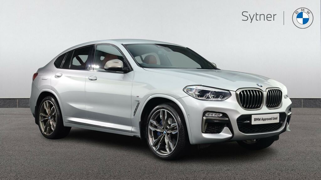 BMW X4 Xdrive M40d Step Silver