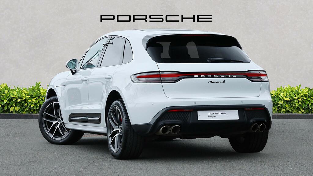 Porsche Macan S Pdk SM72ADU White #2