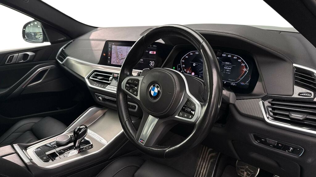 BMW X6 Xdrive M50i Black #6
