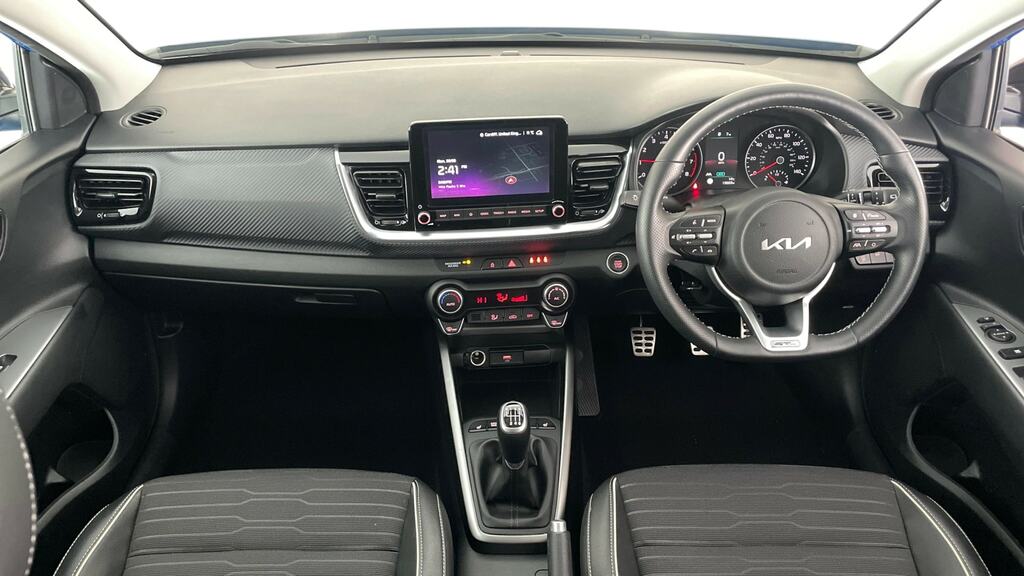 Kia Stonic 1.0T Gdi 48V Gt-line S CV24TZF Blue #6