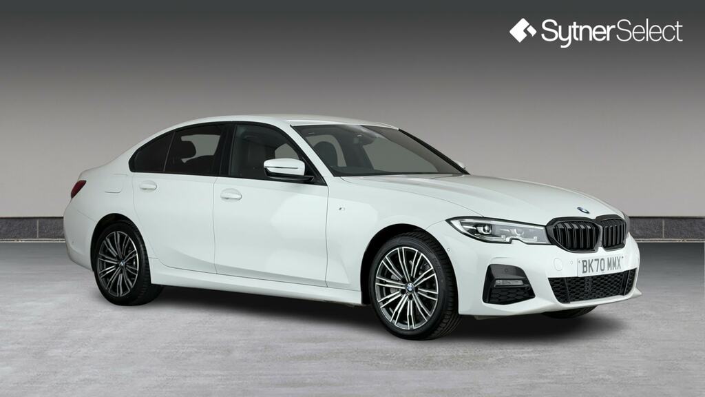 BMW 3 Series 330E M Sport White