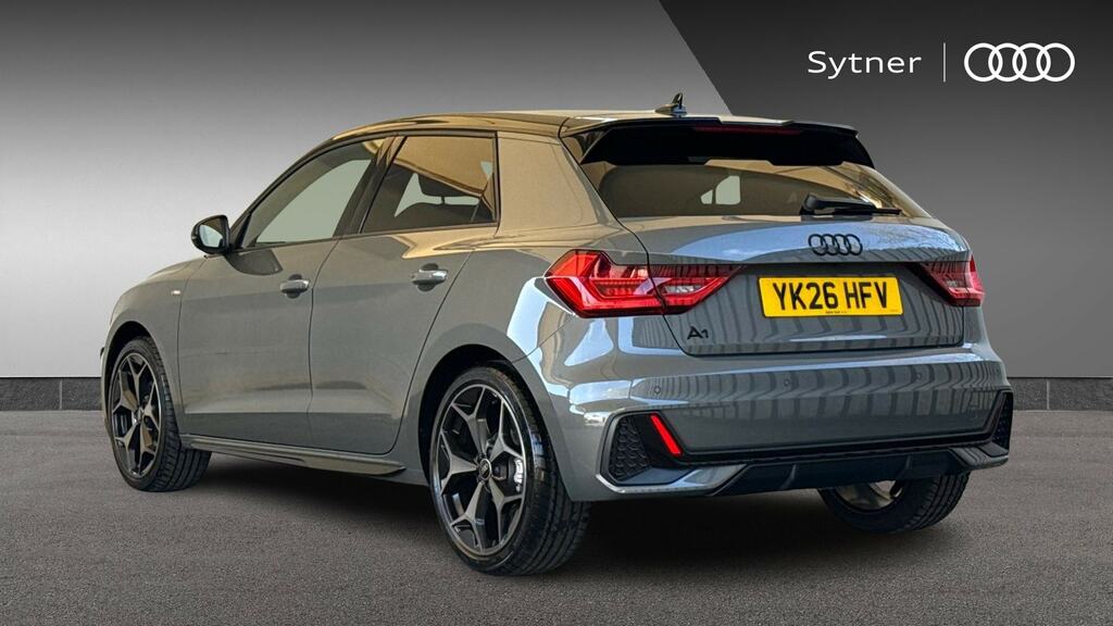 Audi A1 35 Tfsi Black Edition S Tronic Tech Pack Pro YK26HFV Grey #3