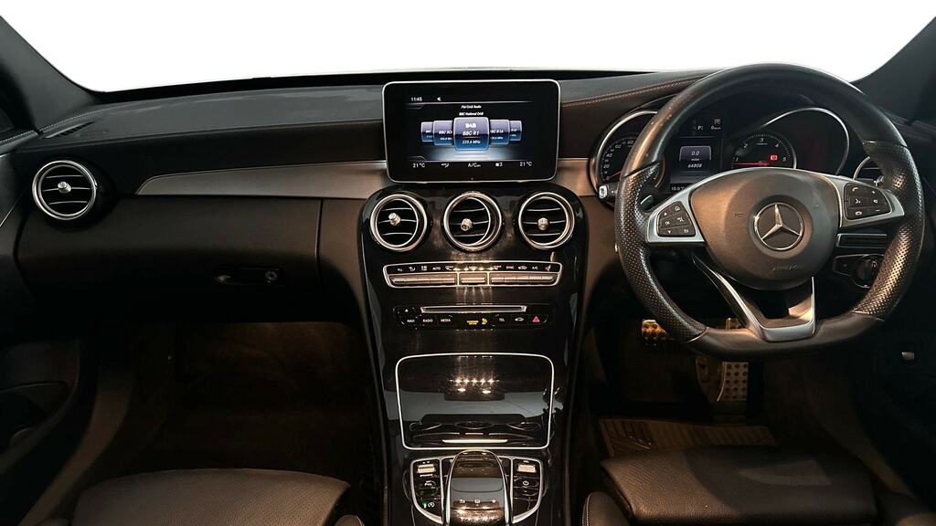 Mercedes-Benz C Class C250d Amg Line Premium Plus LY65TYV White #6