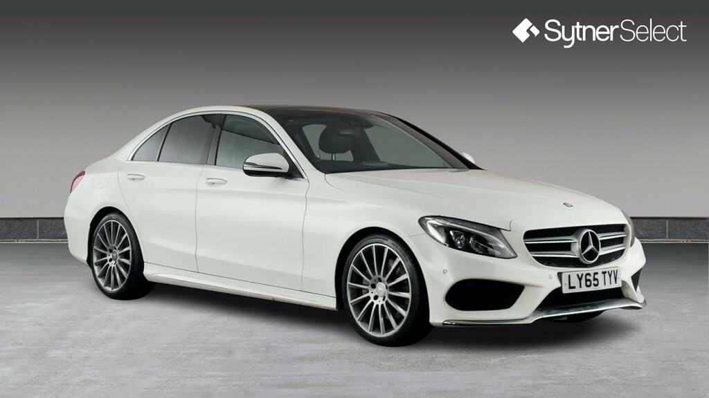 Mercedes-Benz C Class C250d Amg Line Premium Plus LY65TYV White